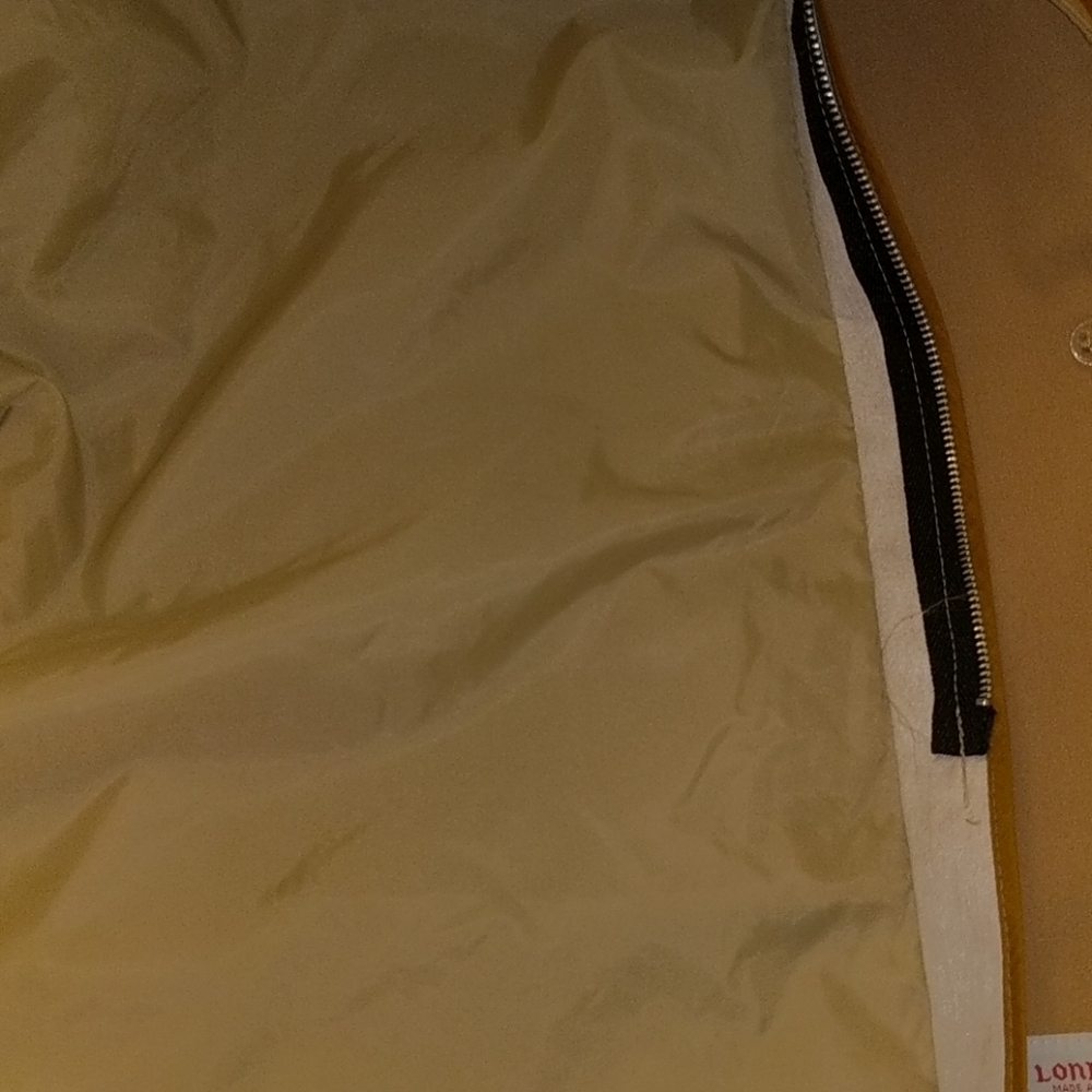 London Fog Dark Khaki Trench Coat (Long) sz 14.5 - Picture 4 of 8
